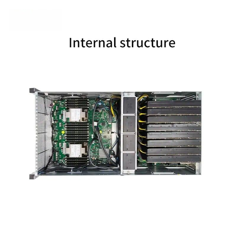 8 Gpu 4U Server Chassis - Chassi de Servidor GPU 4U para